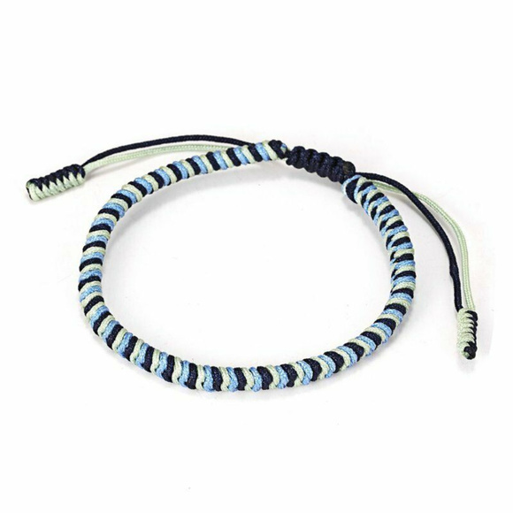 Accessories Mens Rope Navy Blue Green Bracelet Handmade Poshmark